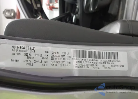 2018 Dodge Durango Gt Awd from USA, damaged, VIN 1C4RDJDG3JC317263